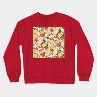 Summer Solid Shapes Crewneck Sweatshirt